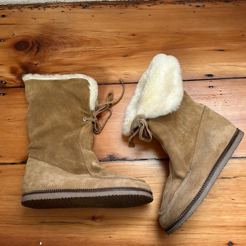 Michael Kors fur boot